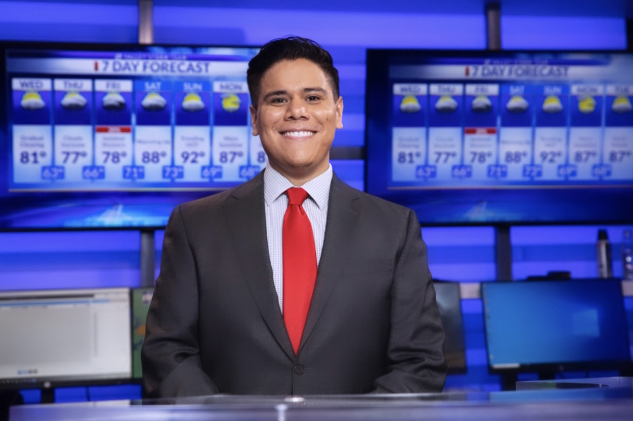 Former MLEIP intern Chris Ramirez Charts Path to Broadcast Meteorologist