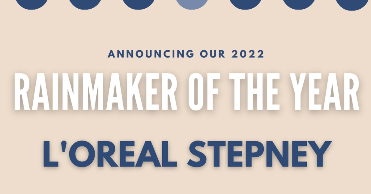 Making a Splash: L’Oreal Stepney named Texas Rainmaker